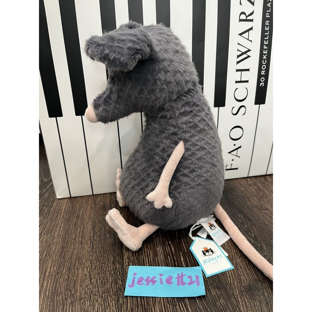 Jellycat Lachlan Sad Rat 100%Authentic NWT US SHIP FAST - Picture 3 of 5